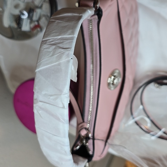 Brand New Versace Medusa Pink Quilted 2 Way Bag! - Picture 11 of 15